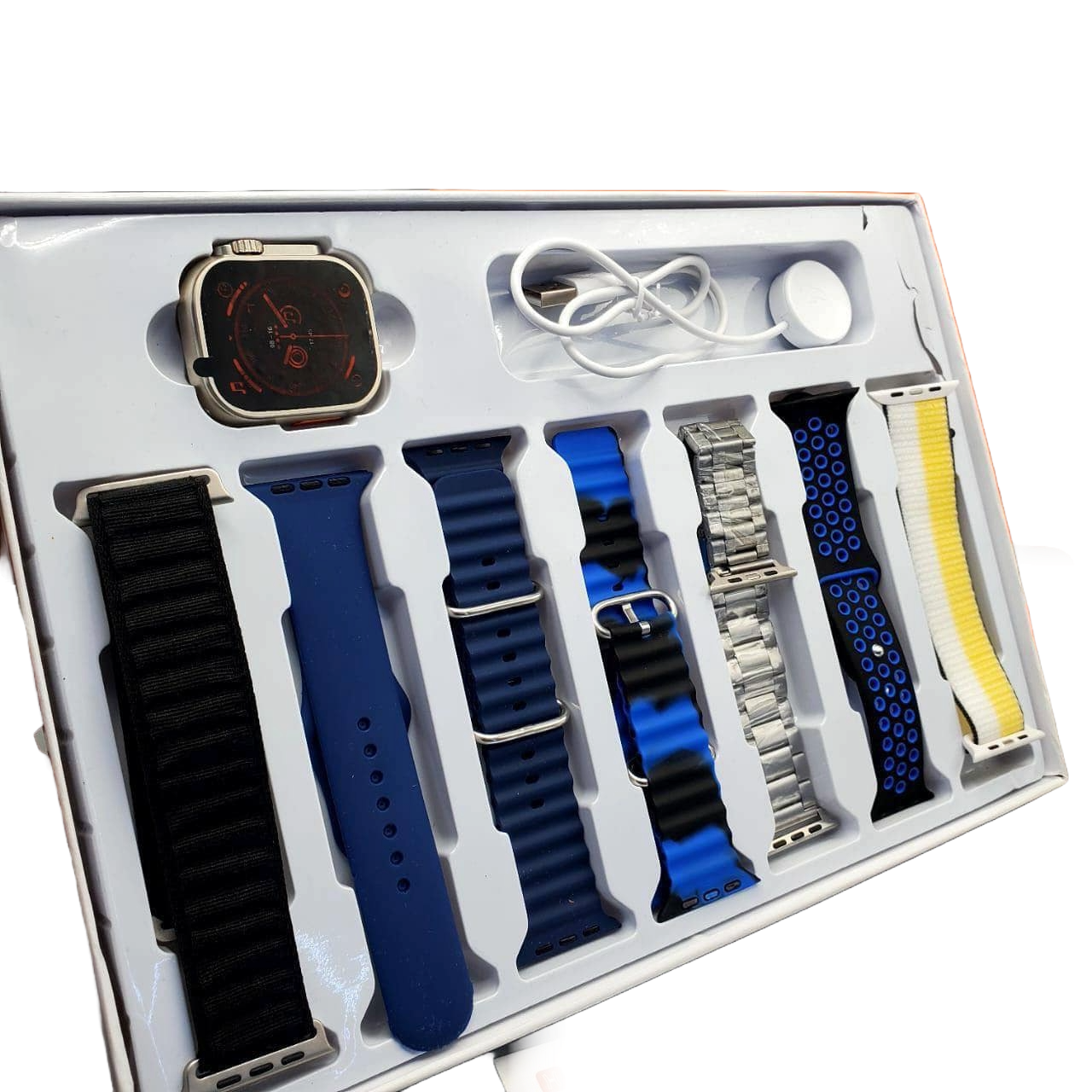 "7 in 1 Ultra Smart Watch | Style, Power & Performance"